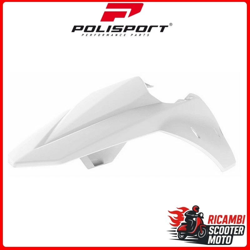 PARAFANGO POSTERIORE CON PORTANUMERI LATERALI BIANCO BETA RR 450 2013-2014 P8595 Foto 1 de 1