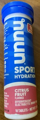 Nuun Sport Hidratación Electrolito Cítricos 10 Comprimidos Exp 11/25 Bebidas Deportivas Foto 1 de 4