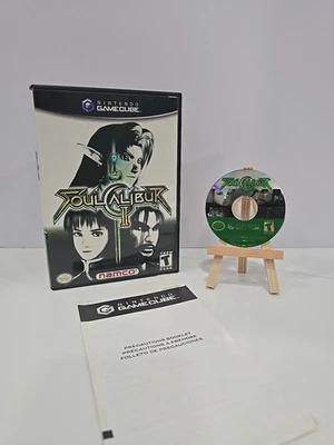 Soul Calibur II 2 Nintendo GameCube sin disco manual está casi como nuevo Namco Foto 1 de 4
