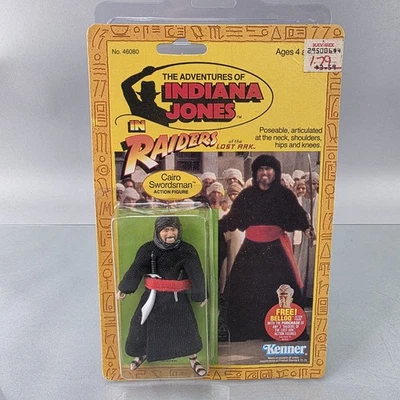 Figura Kenner Indiana Jones Cairo Swordsman 1982 3,75" Raiders of The Lost Ark Foto 1 de 4