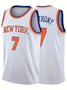 RETRO Carmelo Anthony New York Knicks Basketball Jersey Size Small to 3XL - Picture 1 of 6