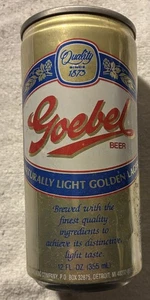 Goebel Beer Can. 1989. 12oz. - Picture 1 of 10