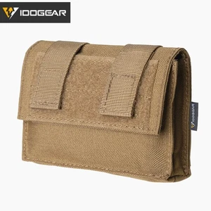 IDOGEAR Tactical Helmet Abnehmbare Rückentasche NVG Weight Battery Pouch Airsoft - Picture 1 of 21