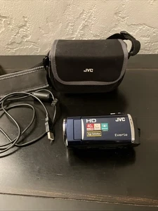 JVC Everio GZ-HM30AU CAMCORDER- 40X OPTICAL ZOOM- HD VIDEO- USB Charger & Case - Picture 1 of 11