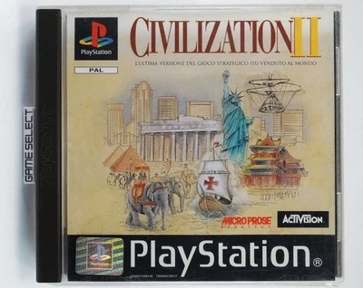 CIVILIZATION II SONY PLAYSTATION 1 2 3 PS1 PS2 PS3 PSX PAL ITA - Bild 1 von 4