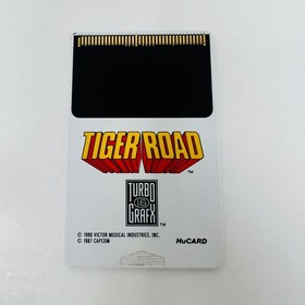 Tiger Road TurboGrafx-16 HuCARD Only Video Game Action Beat 'em Up Retro Tested