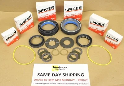 1998-2004 Ford Excursion F250 F350 Front Axle Seal and Thrust Washer Kit - Image 1 of 4