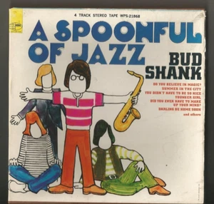 Bud Shank - A Spoonful of Jazz Reel to Reel 4 Track Stereo WPS-21868 VG/VG+ GT - Picture 1 of 3