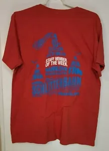 Schlitterbahn Wasserpark "Live the Legacy" Mitarbeiter des Monats Tshirt Lg - Bild 1 von 6
