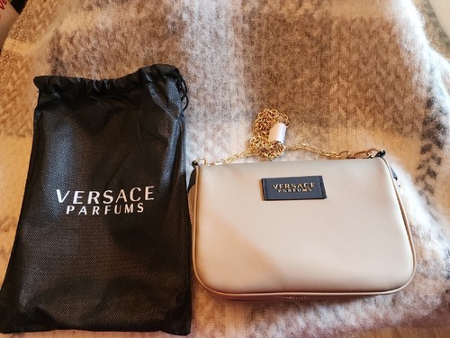 Borsa a tracolla Versace profumo oro pochette borsa a tracolla borsa nuova