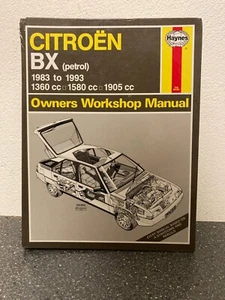 Citroën BX Gasolina (1983-1993) Haynes Manual de taller del propietario - 136... - Imagen 1 de 7