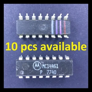 MC14461P Motorola Rauchmelder Schaltung NOS PDIP-16 IC MC14461 1977 CMOS - Bild 1 von 5
