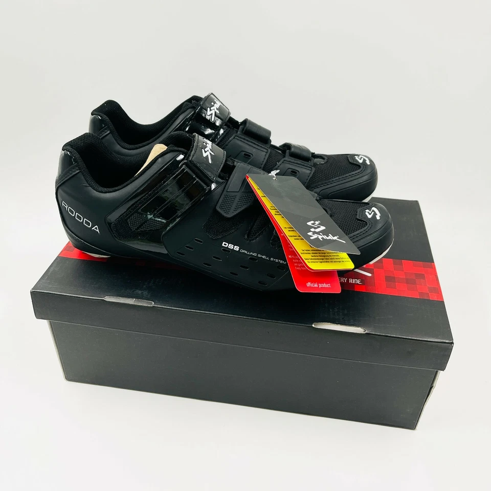 Zapatos de ciclismo de carretera Spiuk RODDA negros talla EUR 45 US 10,5 UK 11 Foto 1 de 4