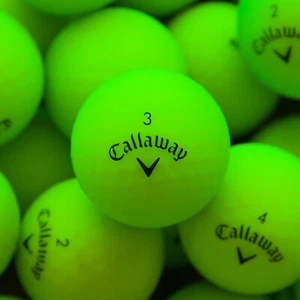 24 pelotas de golf Callaway Supersoft verde mate calidad 4A/5A usadas ENVÍO GRATUITO - Imagen 1 de 2