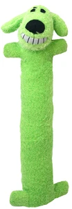 Multipet Pet Loofa Dog Toy 18 inch Squeaker Lg Green Color Squeaker Long Doggy - Picture 1 of 1