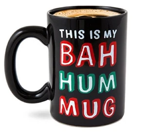 Taza de café de cerámica/chocolate caliente THIS IS MY BAH HUM MUG nueva en caja taza navideña - Imagen 1 de 1