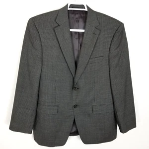 Blazer Lauren Ralph Lauren Hombre 100% Lana Talla 40 S Marrón Pata de Gallo Abrigo Deportivo - Imagen 1 de 7