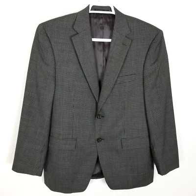 Blazer Lauren Ralph Lauren Hombre 100% Lana Talla 40 S Marrón Pata de Gallo Abrigo Deportivo Foto 1 de 4