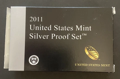 2011-S SILVER PROOF SET W/ BOX & COA  FREE U S SHIPPING Cover
