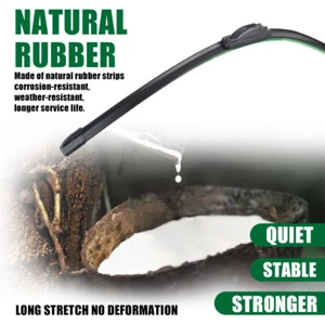 Quiet Front Windshield Wiper Blade All Season For Chevrolet BLAZER 2019-2023 - Picture 1 of 10