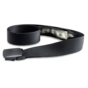 1PC Security Belt Hidden Money Pouch Wallet Pocket Waist Belt Hidden Cash Belt - Picture 1 of 1