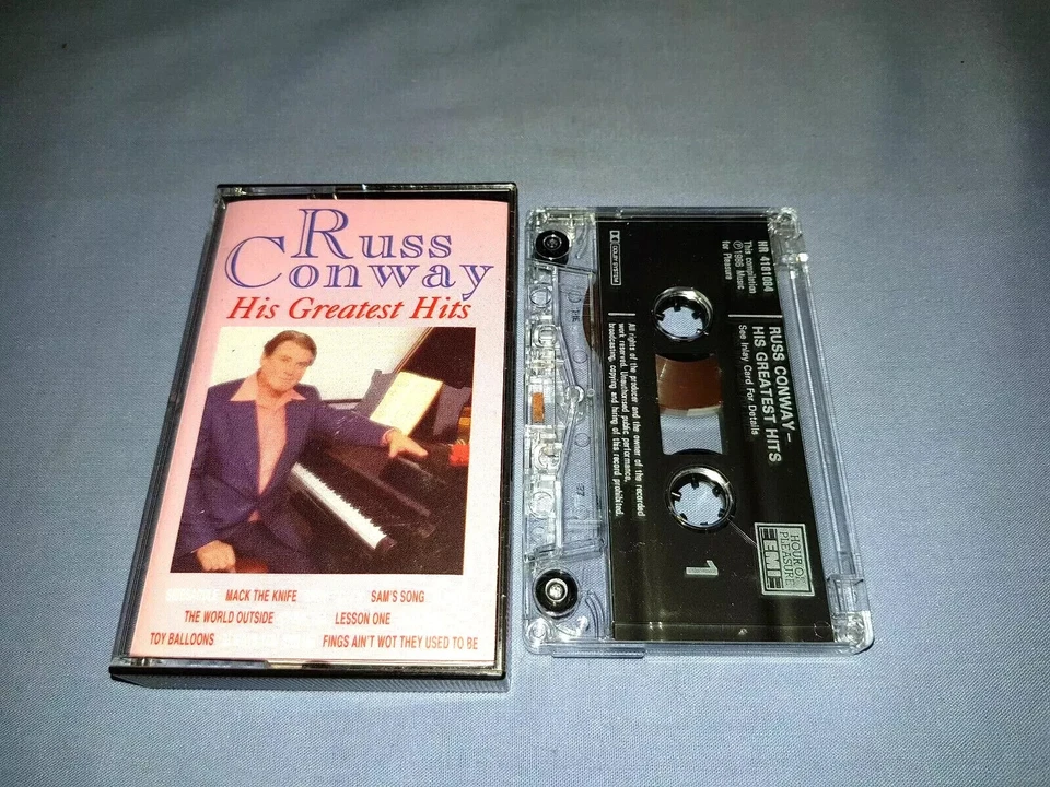 RUSS CONWAY HIS GREATEST HITS CASSETTE TAPE ALBUM - Image 1 of 2