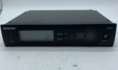 Shure SLX4 H5 518-542MHz Wireless Microphone Diversity Receiver w/o Power Supply - Image 1 of 4