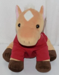 Bolsa de frijoles Fiest Brand A55627 Lil Buddies bronceada 9 pulgadas Oklahoma caballo sentado - Imagen 1 de 8
