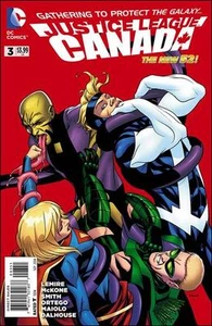 JUSTICE LEAGUE UNITED #3 SET OF 2 CANADA VARIANT & BATMAN 75 ANNIVERSARY COVERS - Picture 1 of 2
