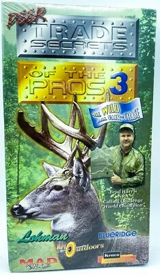 Trade Secrets of the Pros 3 Lohman Deer Hunting STILL FACTORY SEALED VHS Video - Image 1 of 3