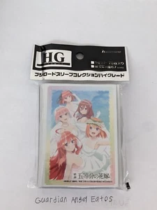 Bushiroad The Quintessential Quintuplets Standard Taglia 75 Maniche per Carte Matrimonio - Foto 1 di 1