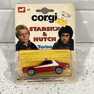 Corgi Juniors No. 45 Starsky & Hutch Ford Torino TV Series New In Box - Picture 1 of 9