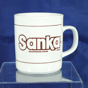 Taza de té de café con logotipo de Sanka de 10 oz descafeinada publicidad promocional - Imagen 1 de 7