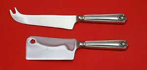 Fiddle Shell by Frank Smith Sterling Silver Cheese Serving Set 2pc HHWS Custom - Picture 1 of 1
