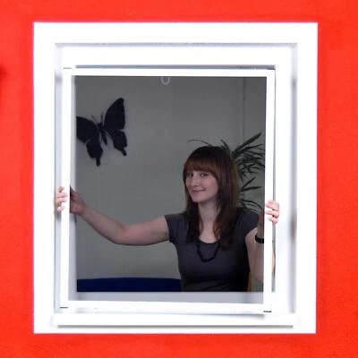 Profi Slim POLLENSCHUTZ  Bausatz Fenster ALLERGIKER Fliegengitter Insektenschutz - Bild 1 von 4