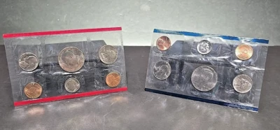 1984 US Mint Set Uncirculated 10 Coin Set Philadelphia & Denver + Misc Paperwork - Image 1 of 4