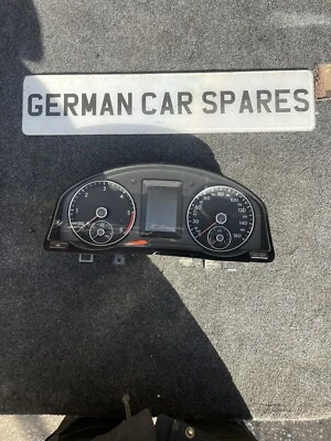 2011 VW SCIROCCO 2.0 GT TDI BLUEMOTION SPEEDOMETER CLOCKS INSTRUMENT CLUSTER - Image 1 of 4