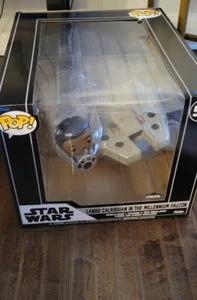 2022 STAR WARS FEIER EXKLUSIVER FUNKO LANDO CALRISSIAN MILLENNIUM FALKE - Bild 1 von 1
