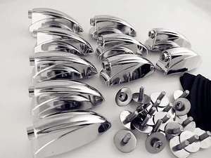 10 lengüetas de tambor Tom de un solo extremo con tornillos de montaje - Imagen 1 de 5