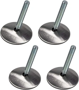 4x Häfele Verstellschraube M10x60 Justierschraube Stellfuß Edelstahl Kugelgelenk - Picture 1 of 8