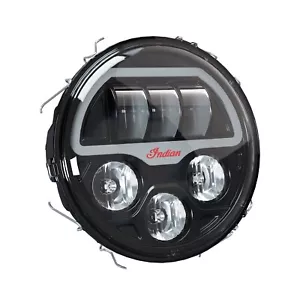 Pathfinder LED Headlight for 2025 Indian Scout Models - Picture 1 of 5