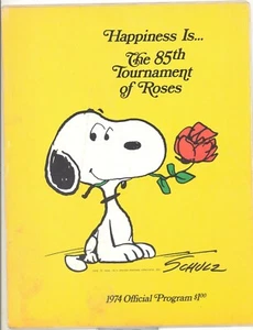 LOTE ORIGINAL DE COLECCIÓN 4 PROGRAMAS TORNEO DE ROSAS 1969 71 74 77HANK AARON CHAS SCHULZ - Imagen 1 de 6