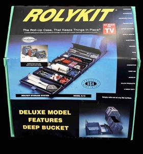 ROLYKIT~Roll-Up Storage Case~Seafoam Green Deluxe Model S-18 Brand NEW! - Picture 1 of 8