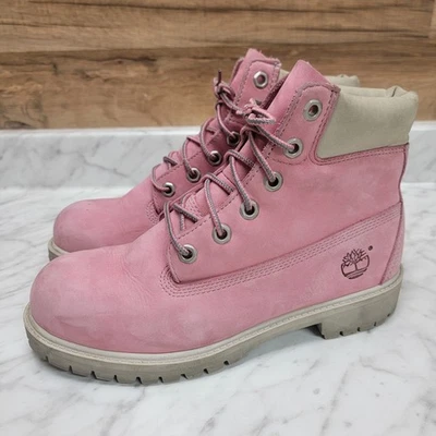 Timberland женщин 6 дюймов размер 6 водонепроницаемый розовый ботинки - Изображение 1 из 4