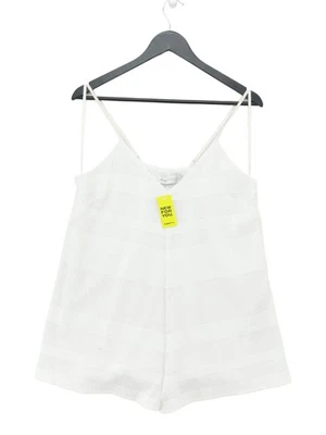 Mono para mujer Alice McCall UK 8 blanco poliéster Foto 1 de 4