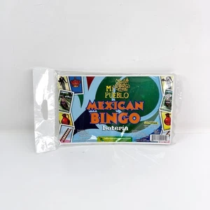 Mi Pueblo Bingo Mexicano Lotería Nuevo Juego de Cartas Ilustrado - Imagen 1 de 5