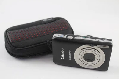 Canon IXUS 117 HS Digital Compact Camera Working w/ Canon 4x IS Zoom Lens - Image 1 of 4