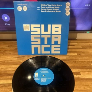 Mellow Trax - Outta Space UK 12" Vinyl record Substance SUBS3T - Picture 1 of 3