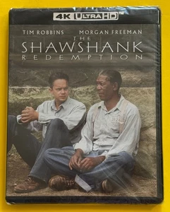 The Shawshank Redemption 4K UHD Blu-ray Morgan Freeman NEW (Torn packaging) - Picture 1 of 2