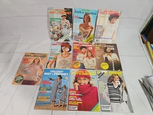 MON TRIKOT - Stricken und Häkeln 10 Bücher aus den 70er Jahren mit ausführlicher Anleitung - Bild 1 von 7